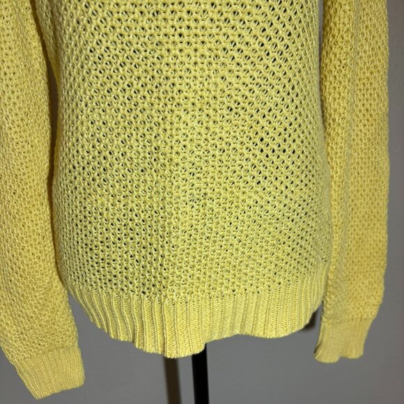 Ralph Lauren Yellow Pullover Sweater Juniors - Picture 8 of 11